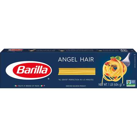 BARILLA Barilla Angel Hair Capellini Pasta 16 oz., PK20 1000338001